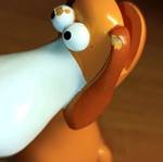 Glasses holder used with slight wear