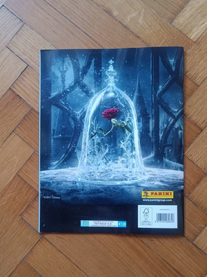 Panini sticker album Beauty and the Beast 2017 used with 20 stickers