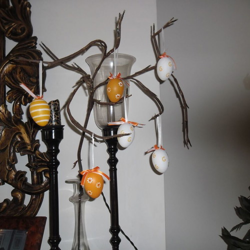 Easter decorations like new, set of 16 pieces