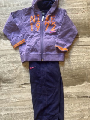 Nike baby tracksuit for 12-18 months, purple and blue