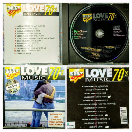 Best of Love Music 70's CD like new, Polygram 1997