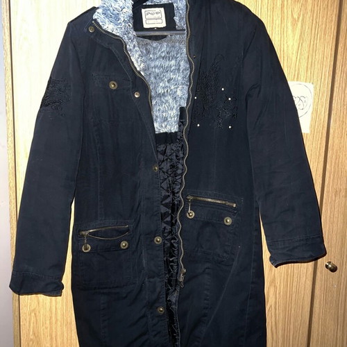 Parka used size M, black