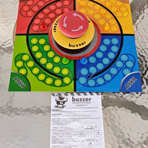 Electronic Board Game Buzzer used, new edition, interactive quiz