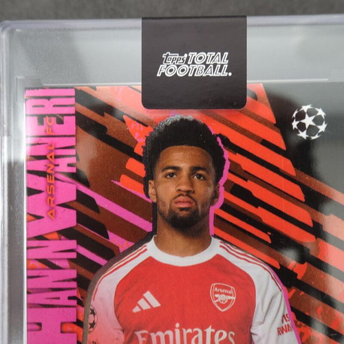Topps Total Football 2025-26 Ethan Nwaneri Arsenal FC Vibrant Velocity 1/5 new