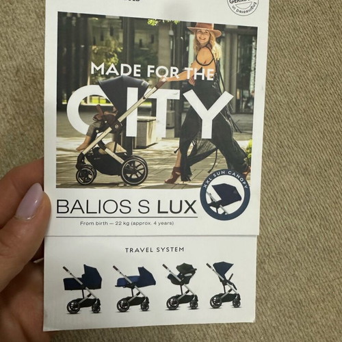 Cybex Balios S Lux stroller like new 3-in-1 travel system