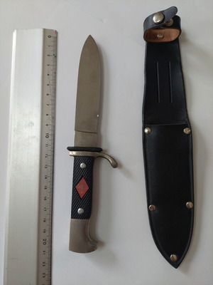 Γερμανικό μαχαίρι προσκόπων μεταχειρισμένο με θήκη