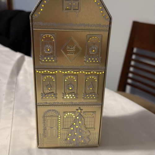 Metal box with lantern new