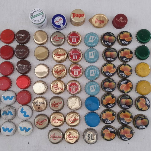 Used soda bottle caps pack of 76 pieces