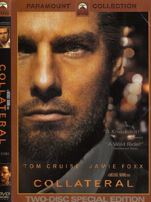 Collateral DVD μεταχειρισμένο, 2 δίσκοι, υπότιτλοι, δράσης δράμα θρίλερ