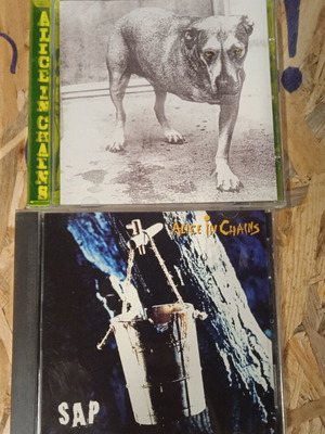 Alice in Chains CD pack used, Tripod album and Sap EP