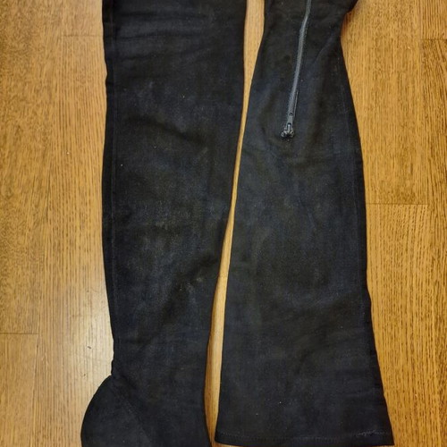 Sante Over The Knee Boots Like New, Black, Size 38, 13cm Heel