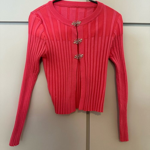 Pink cardigan like new, size S/M