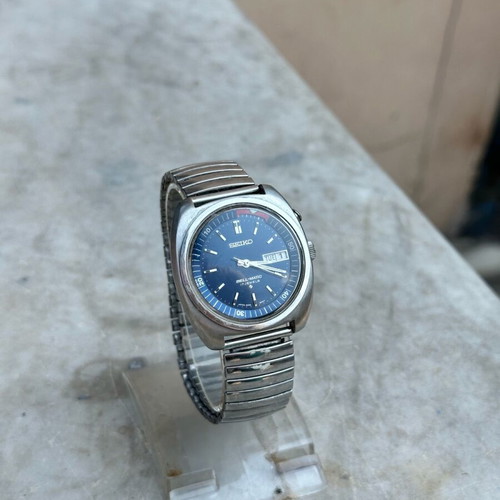 Seiko Bell-Matic 4006-6031 vintage automatic alarm wristwatch used