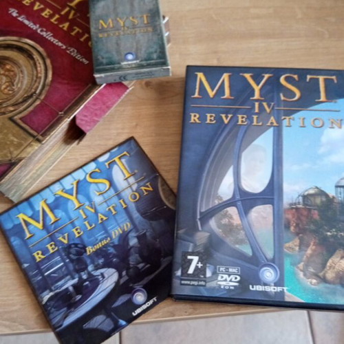 Myst IV Revelation Limited Collector's Edition PC game like new