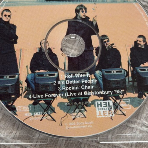 Oasis Roll With It CD like new