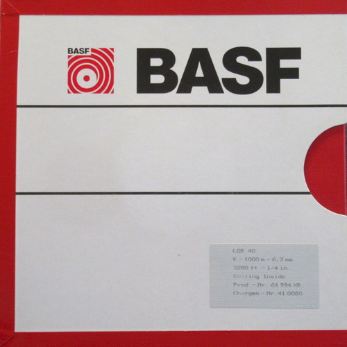 BASF LGR 40 professional audio tape new, sealed