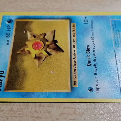 Pokémon Staryu Evolutions 2016 card new