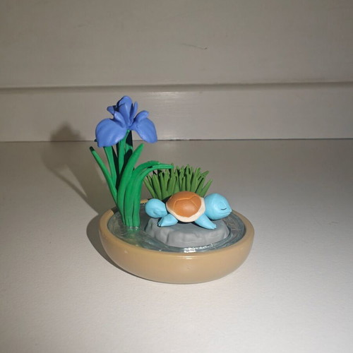Pokemon Re-ment Squirtle figure Pocket Bonsai series 2 collection new