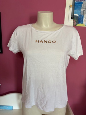 Mango casual white T-shirt like new