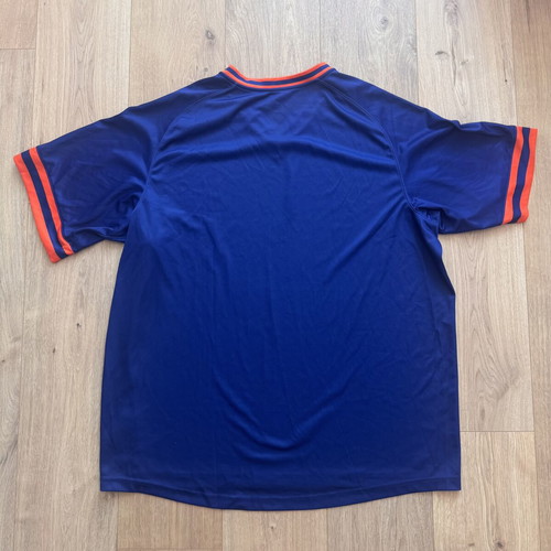 Nike New York Mets MLB Dri-FIT Jersey Shirt Men’s XXL like new, blue orange