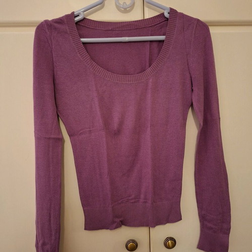 Women's blouse used, purple, size S