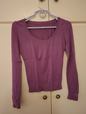 Women's blouse used, purple, size S