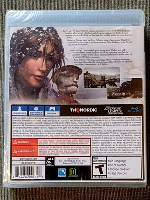 Syberia Collection PS3 sealed