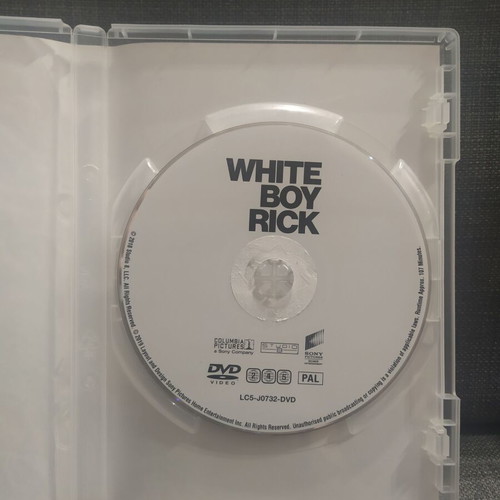 White Boy Rick DVD used with subtitles