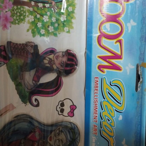 Monster High decorative wall stickers new in packaging