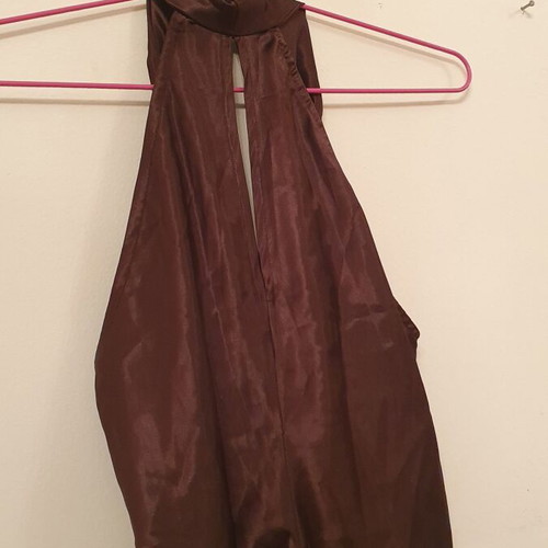 Women's blouse used, brown, size M