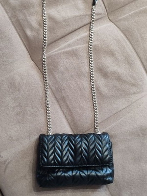 Quilted crossbody bag new with chain small size