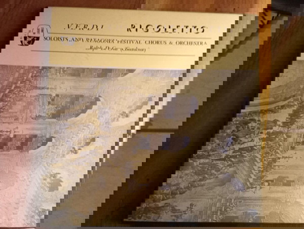 Verdi Patagonia Festival Chorus & Orchestra Ralph De Cross Rigoletto(Giuseppe Verdi) Vinyl (Βινύλιο)