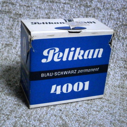 Pelikan 4001 Blue-Black Ink 70ml new, vintage, made in Germany