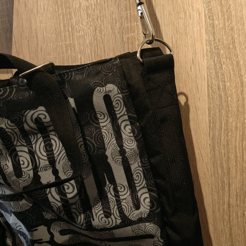 Polo Shoulder Bag Like New Black White