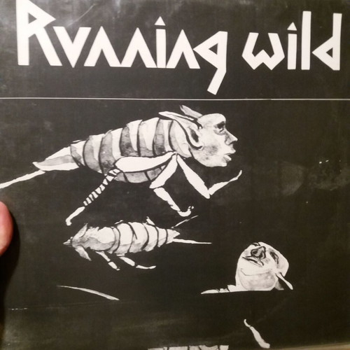 Running Wild Black Demons On Stage LP like new, metal