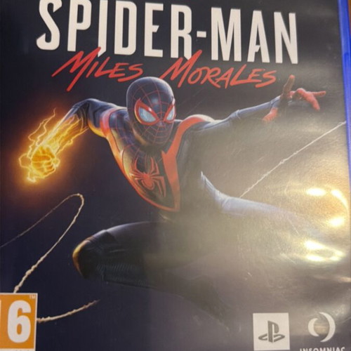 Spider-Man Miles Morales PlayStation 5 like new