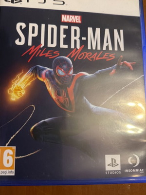 Spider-Man Miles Morales PlayStation 5 like new