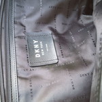 DKNY handbag, black with silver details
