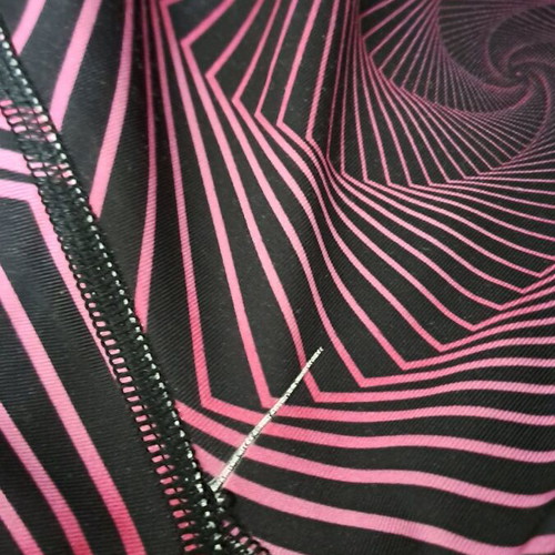Baya leggings and top set used, size 1, black and purple
