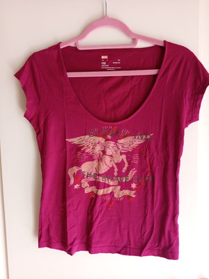 Diesel vintage t-shirt, pink, size M