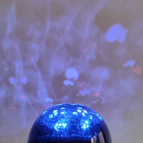 ZAZU Children's Room Projector used with fish and wave design and sounds
