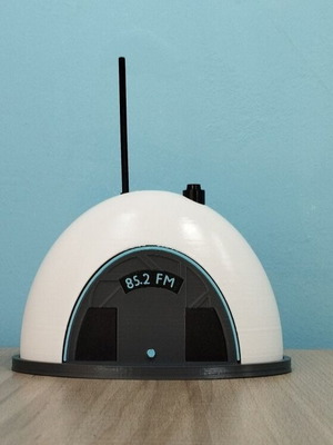 Portal Radio decorative figure new, 3D printed replica