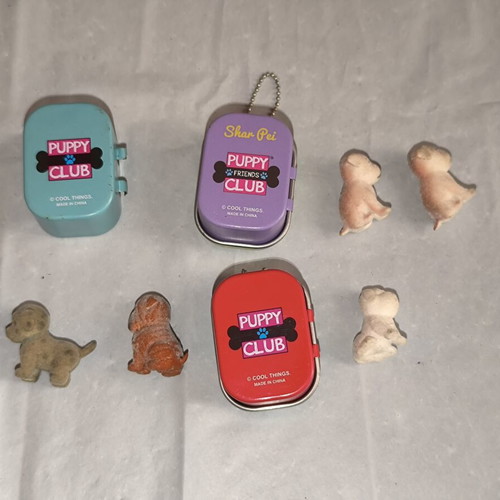 Puppy Palz used, pack of 2 Shar Pei figures