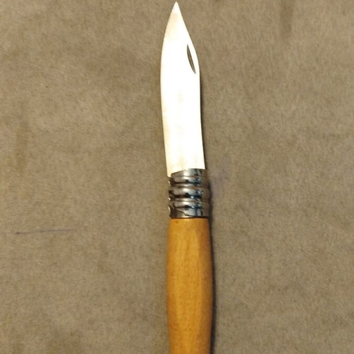 Wooden pocket knife like new