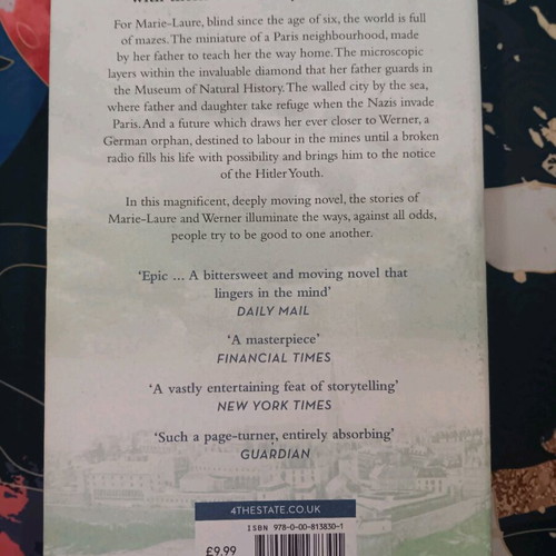 All the Light We Cannot See by Anthony Doerr like new