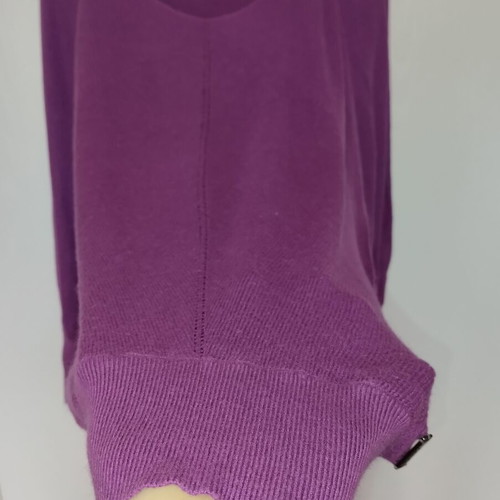 Calvin Klein purple sweater blouse used medium large