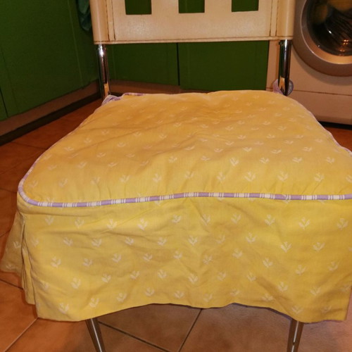 Chair cushions used, set of 3 pieces