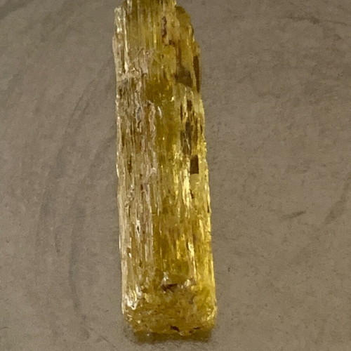 Natural Heliodor gemstone crystal cylindrical 16 cts new