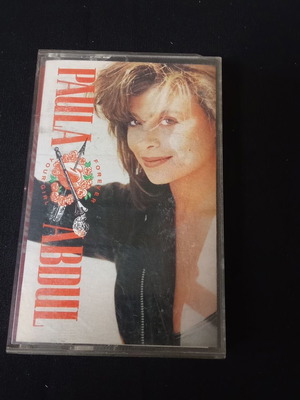 Paula Abdul Forever Your Girl collectible audio cassette used, 1980s