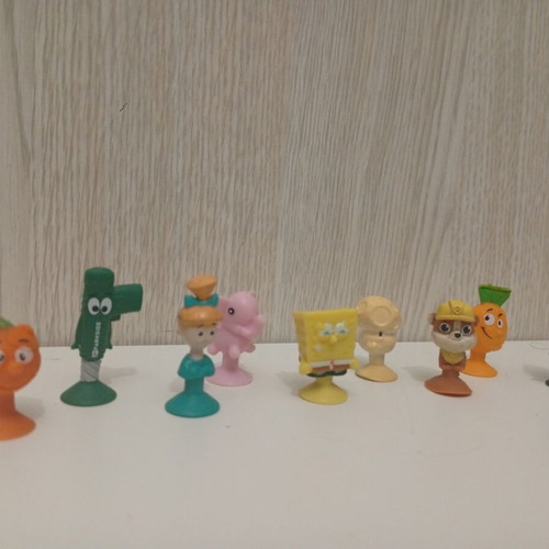 Lidl Stikeez Happy Home figures set used